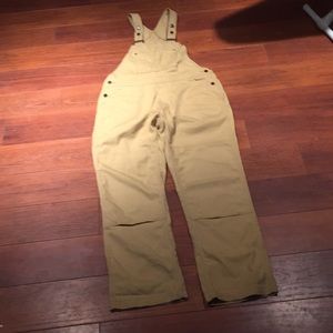 patagonia women's all seasons hemp canvas bib overalls